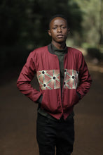Load image into Gallery viewer, Maroon Bomber Jacket
